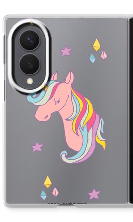 Licorne rose