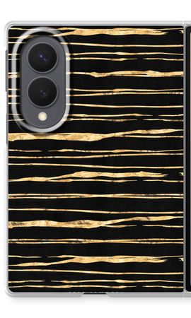 Gold stripes