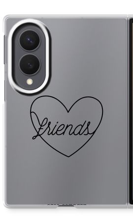 Friends heart black