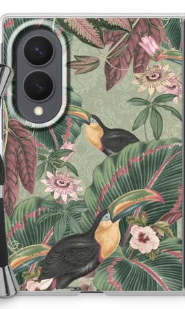Tropical jungle toucan