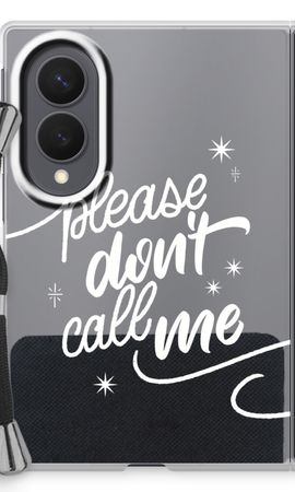 Don't call