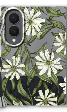 White flower pattern