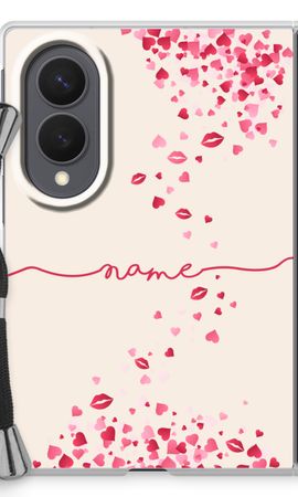 Hearts and kisses