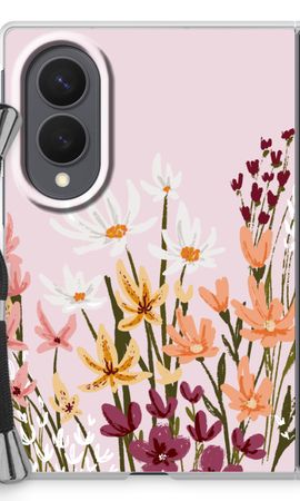 Painted wildflowers