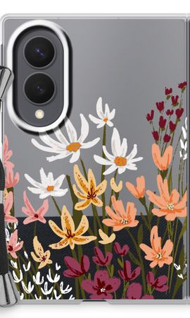 Painted wildflowers