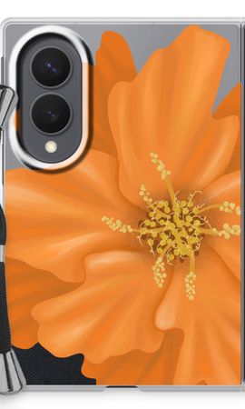Orange Ellila flower