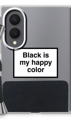 Black is my happy color