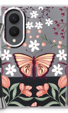 Butterfly in a floral world