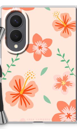 Tropical Pink Flowers