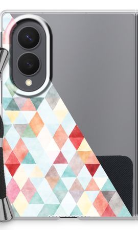 Coloured triangles pastel