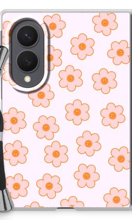 Pink Smiley Flower