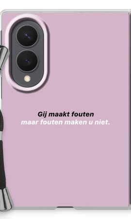 Fouten maken u niet