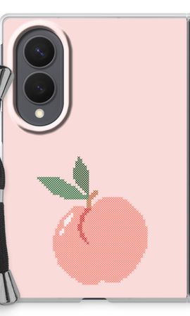 Stitched Peach