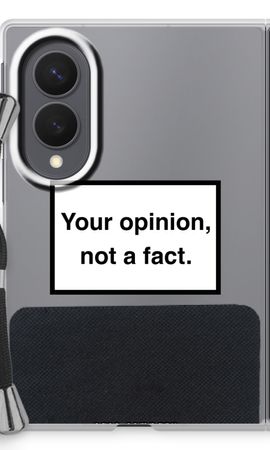 Your opinion