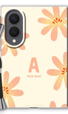 Peach Blossom Monogram