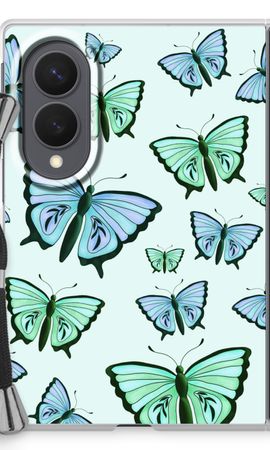 Blue & Green Butterflies