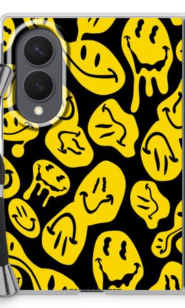 Melting smiley - Yellow