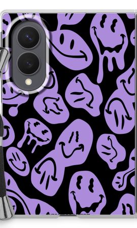 Melting Smiley - Purple