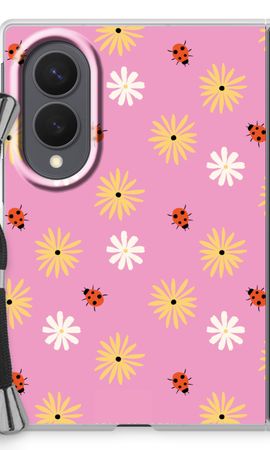 Petals And Ladybugs