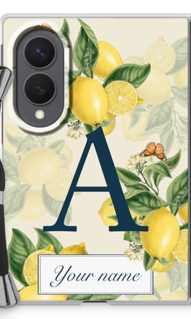 Monogram Lemons, Oranges of Peaches