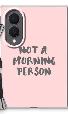 Morning person