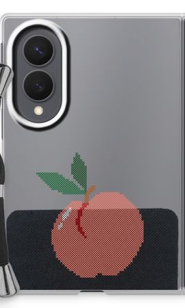 Stitched Peach