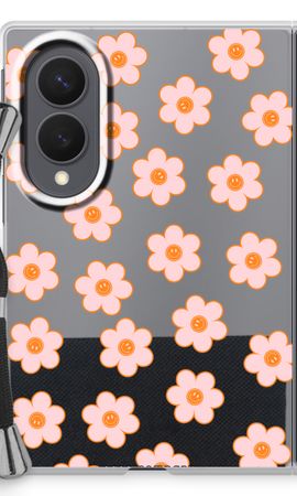 Pink Smiley Flower