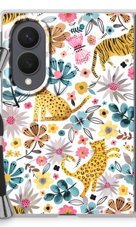 Tigers & Flowers