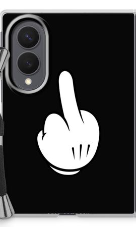 Middle finger black