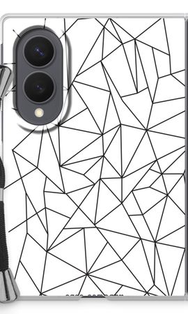 Geometric lines black