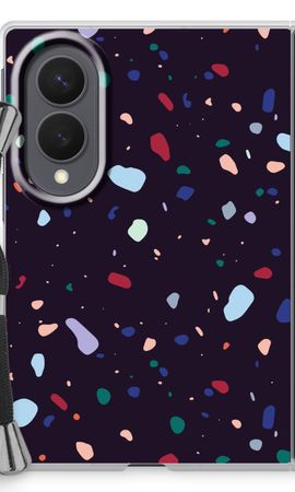 Dark Rounded Terrazzo