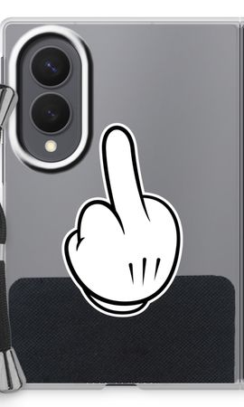 Middle finger black