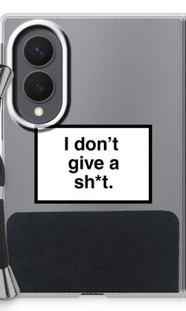 Don't give a shit