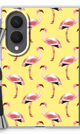Flamencos amarillo