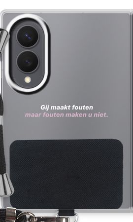 Fouten maken u niet