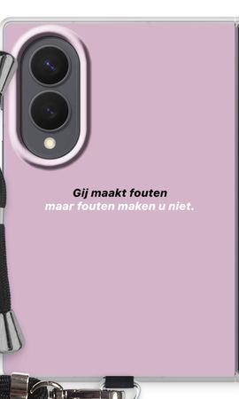 Fouten maken u niet