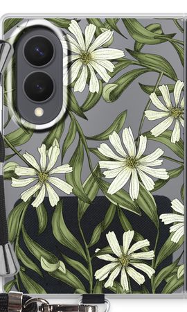 White flower pattern
