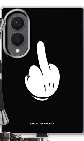 Middle finger black