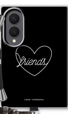 Friends heart black