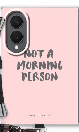 Morning person