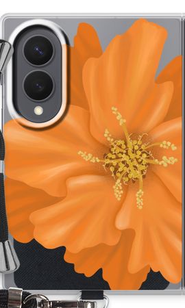 Orange Ellila flower