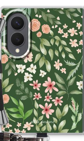 Botanical green sweet flower heaven