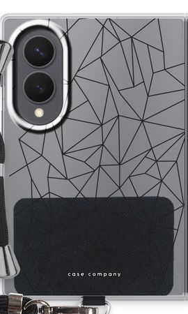 Geometric lines black