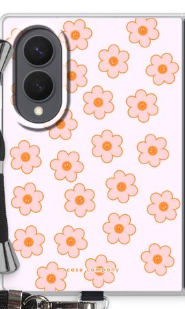 Fleur de smiley rose
