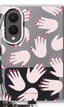 Hands pink