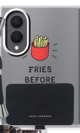 Fries before guys