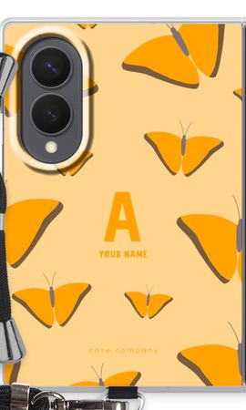 Amber Butterflies Monogram