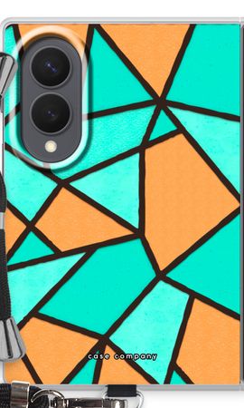 Stained glass - Orange