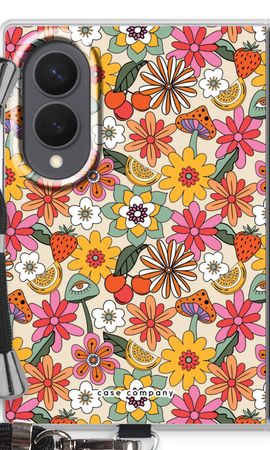 Retro Flowers N°2 - Yellow