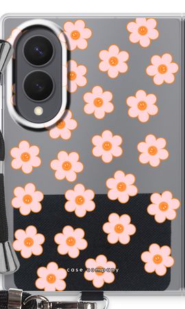 Fleur de smiley rose